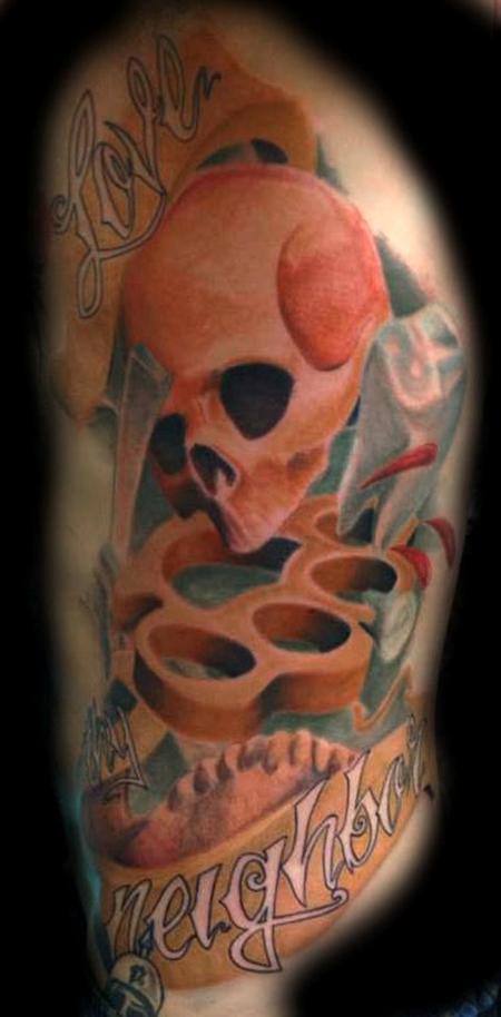 Tattoos - skull misc - 79594